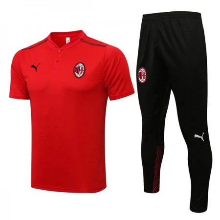 AC Milan Training Poolo 2022-23 Punainen - Miesten